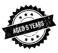 Extra Añejo Tequila aged 5 years badge