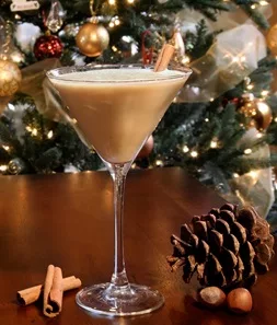 Holiday Smoky Tequila Chocolate Martini