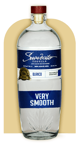 Bottle of Suavecito Tequila Blanco